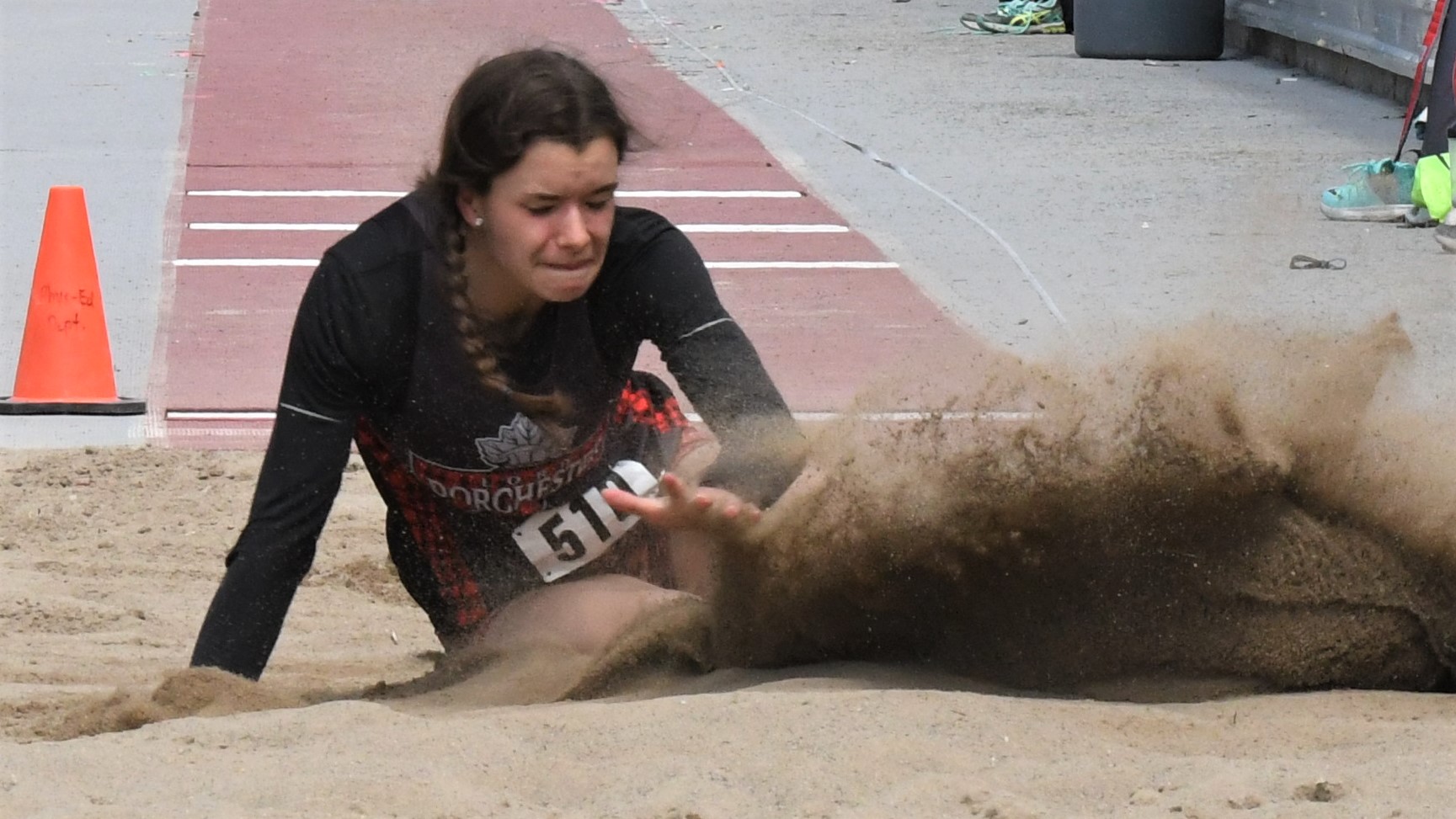 Megan Dunn long jump