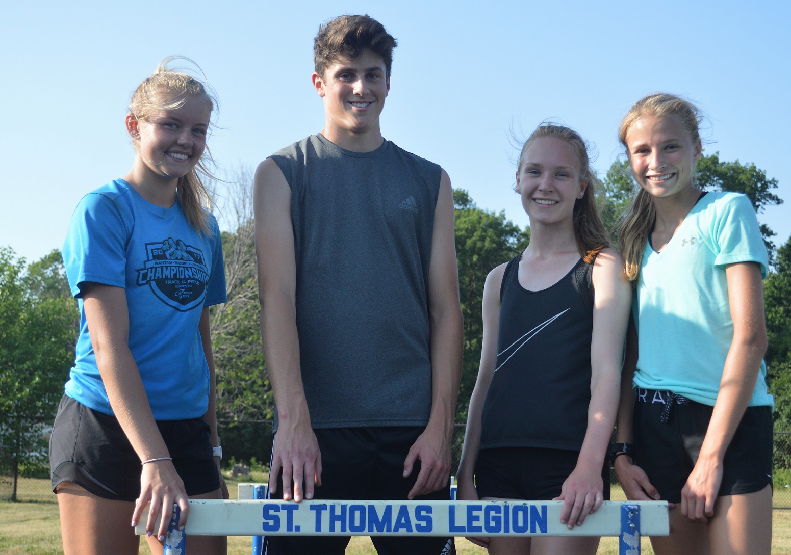 Four Legion members to Summer Games