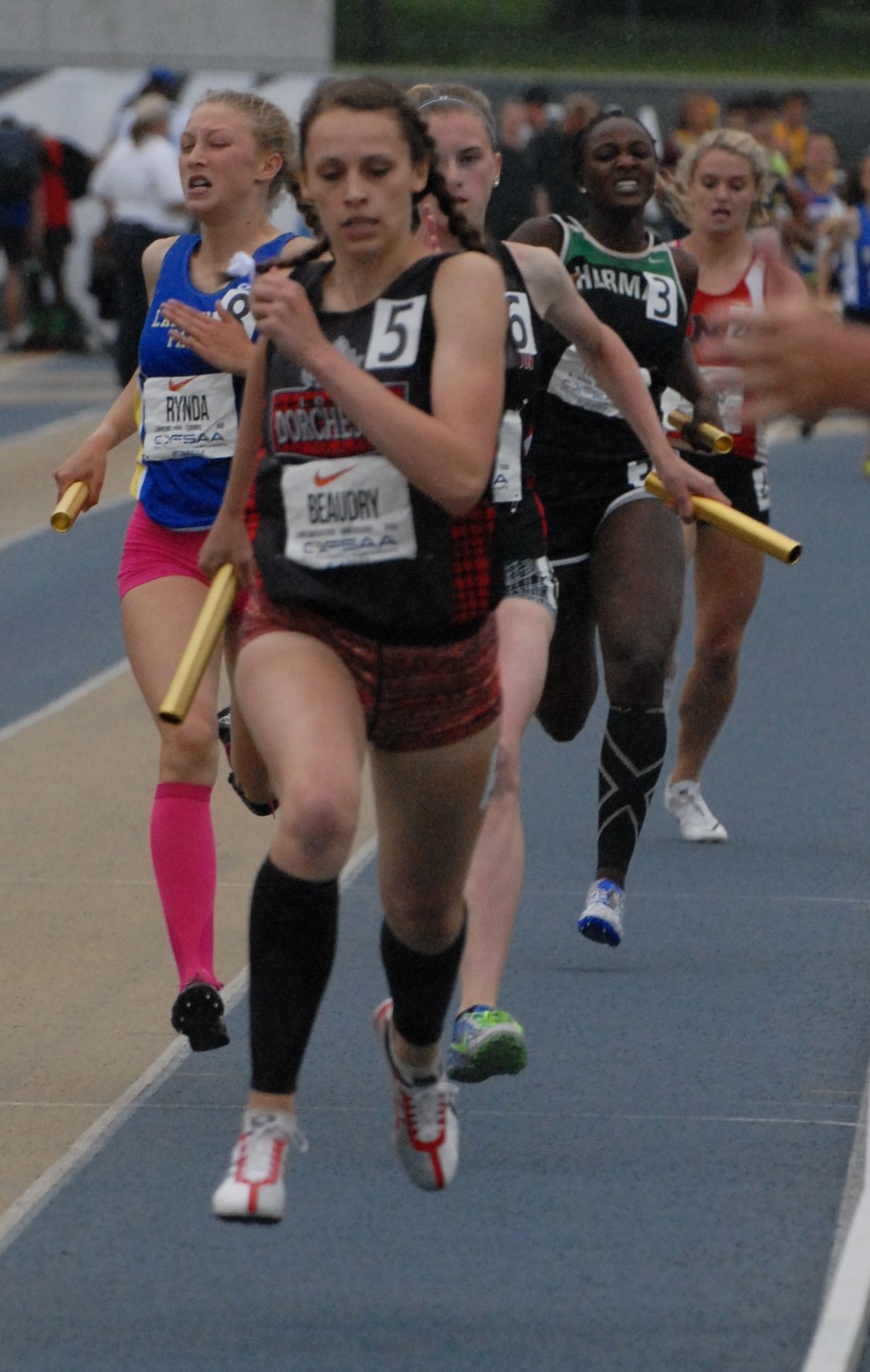 Katie Beaudry final leg.