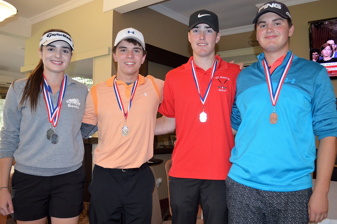WOSSAA boys' golf