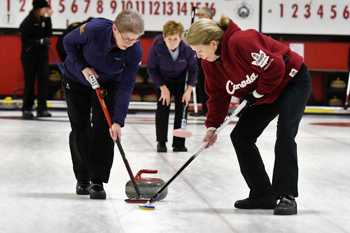 Belles and Brooms Bonspiel day 2